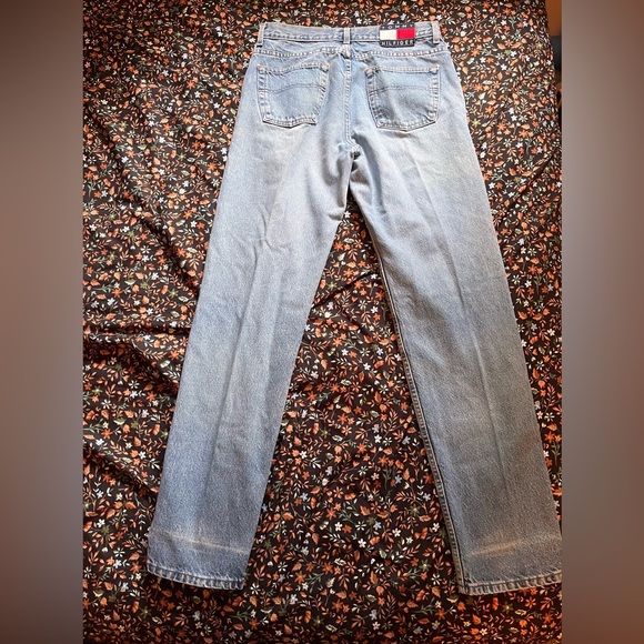 Vintage Tommy Hilfiger Big Logo Straight Jeans - Picture 2 of 9